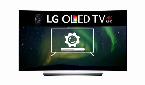 How to update LG OLED55C6T TV software