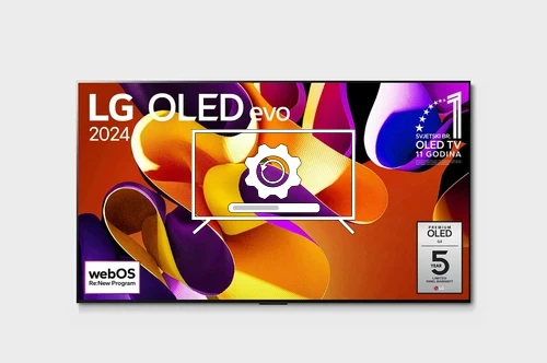 How to update LG OLED55G42LW TV software