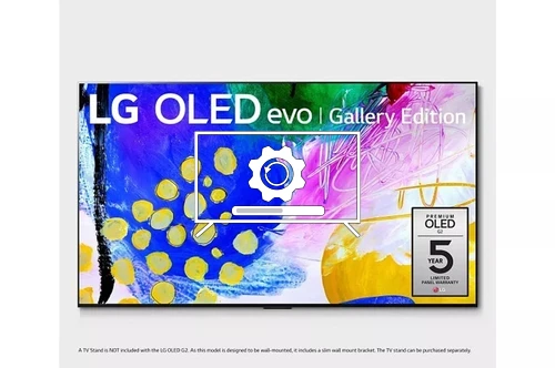 How to update LG OLED77G2PUA TV software