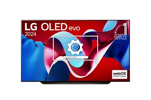 How to update LG OLED83C47LA TV software