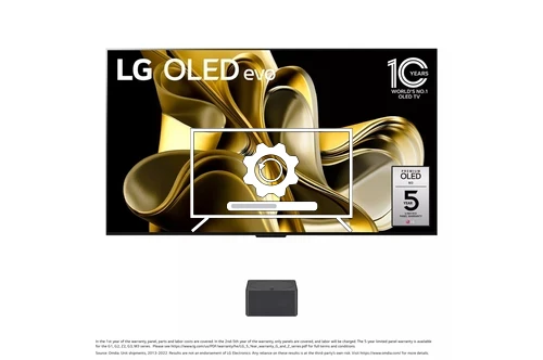 Actualizar sistema operativo de LG OLED83M3PUA