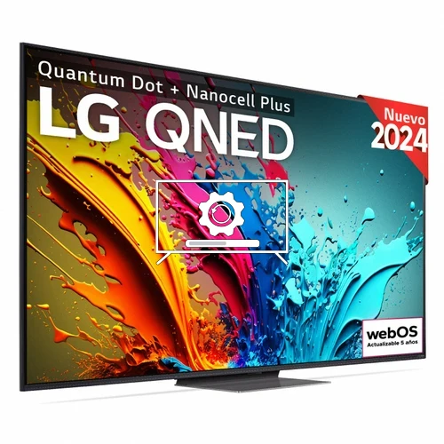 How to update LG TV 55QNED87T6B (2024) TV software