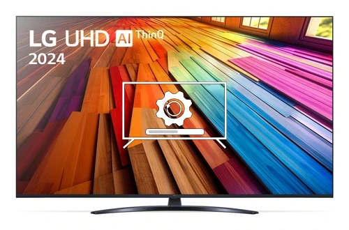 How to update LG UT81 TV software