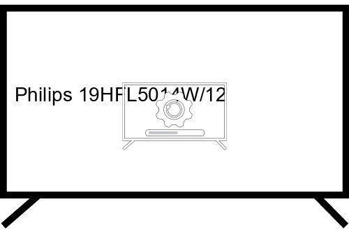 How to update Philips 19HFL5014W/12 TV software