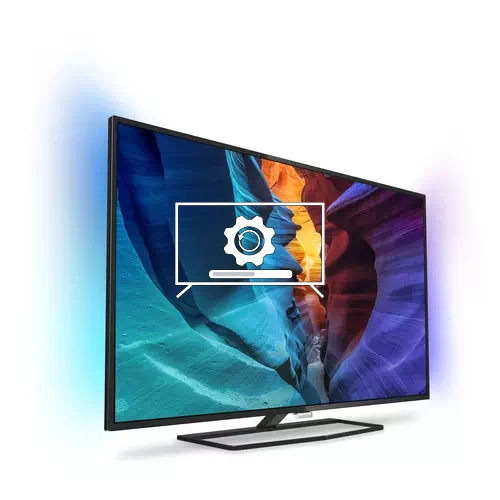 How to update Philips 4K UHD Slim LED TV  50PUT6800/56 TV software