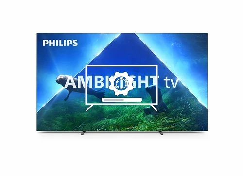 Comment mettre à jour le téléviseur Philips 77OLED848/12