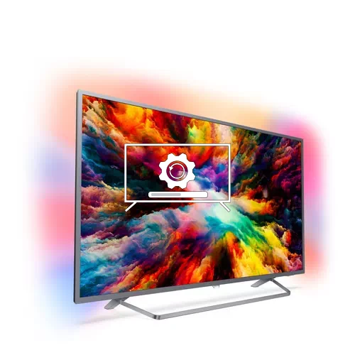 Mettre à jour le système d'exploitation Philips Ultra Slim 4K UHD LED Android TV 55PUS7303/12