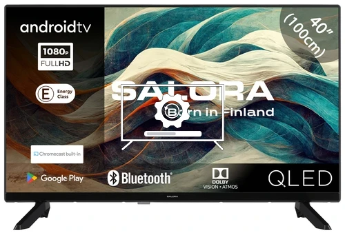 How to update Salora 40QLED320 TV software