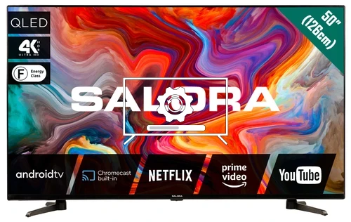 How to update Salora 50QLEDTV TV software