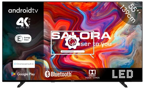 Mettre à jour le système d'exploitation Salora SMART55TV