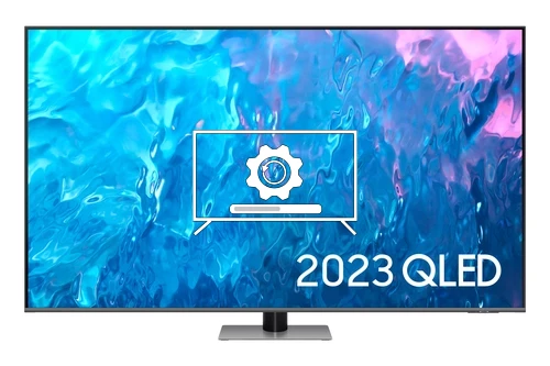 Update Samsung 2023 Screen 55” Q75C QLED 4K HDR Smart TV operating system