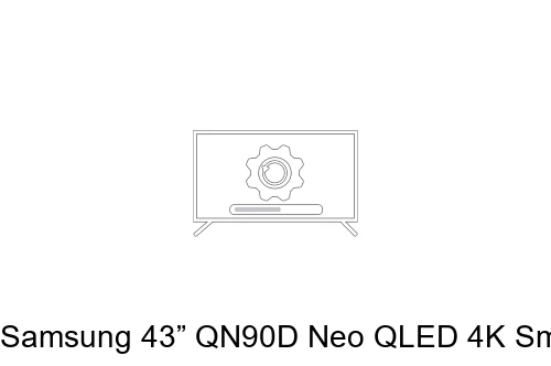 Mettre à jour le système d'exploitation Samsung 43” QN90D Neo QLED 4K Smart TV (2024) and Galaxy Buds3 Pro (White)