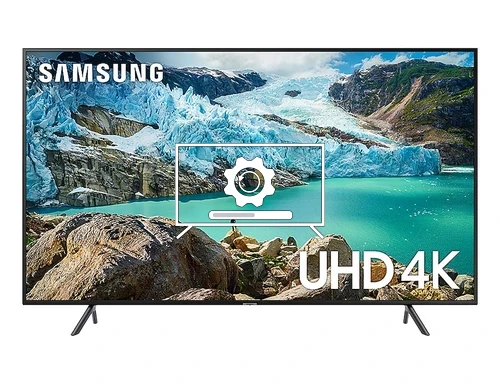 How to update Samsung 43RU7100 TV software