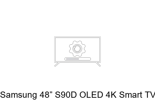 Mettre à jour le système d'exploitation Samsung 48” S90D OLED 4K Smart TV (2024) and Galaxy Buds3 Pro (White)