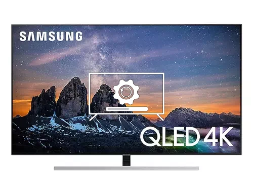 How to update Samsung 55Q80R TV software