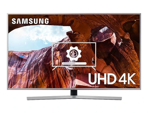 How to update Samsung 55RU7440 TV software