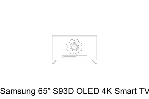 Actualizar sistema operativo de Samsung 65” S93D OLED 4K Smart TV (2024) and C430 C-Series Soundbar with Subwoofer