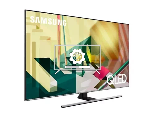 How to update Samsung 65Q74T TV software