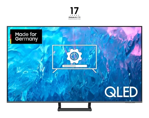 How to update Samsung GQ55Q72CATXZG TV software