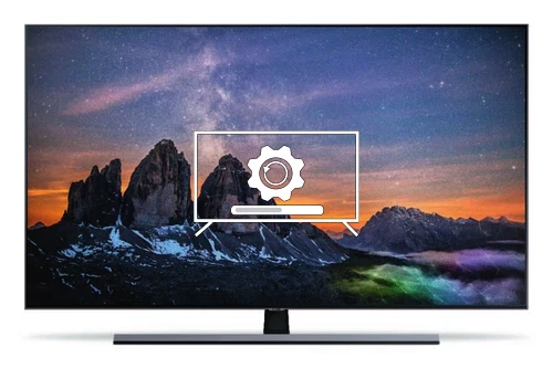 How to update Samsung GQ55Q82R TV software