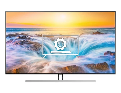 How to update Samsung GQ55Q85RGT TV software