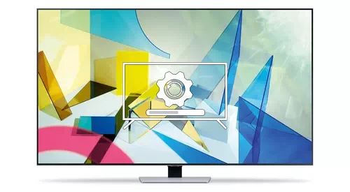 How to update Samsung GQ65Q87TGT TV software