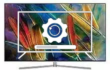 Cómo actualizar televisor Samsung QA55Q7F