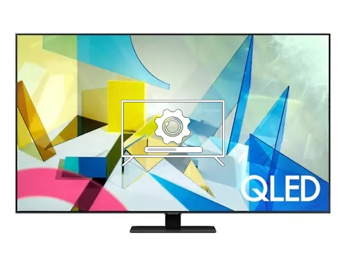 How to update Samsung QE49Q80T TV software