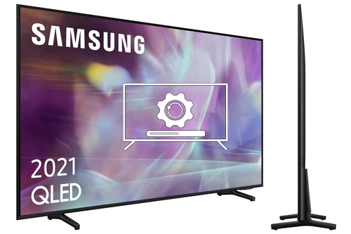 How to update Samsung QE55Q68AAU TV software