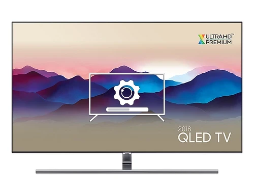 How to update Samsung QE55Q7FNALXXN TV software