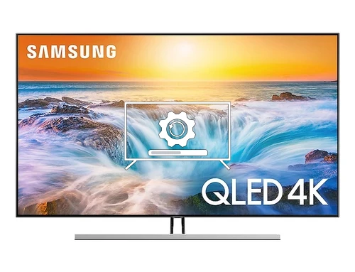 How to update Samsung QE55Q85RAL TV software