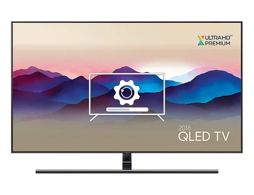 How to update Samsung QE55Q9FNALXXN TV software