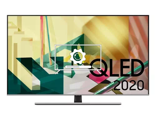 How to update Samsung QE65Q74TAT TV software