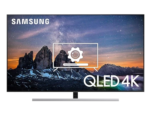 How to update Samsung QE65Q80RAL TV software