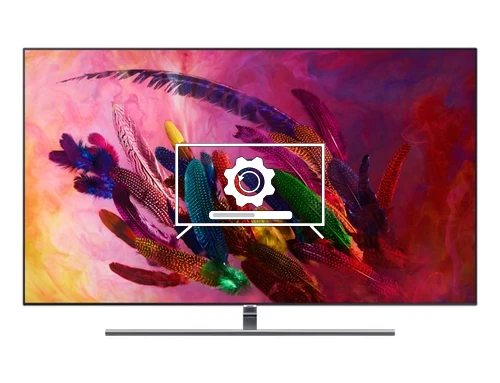 How to update Samsung QE75Q7FNATXXC TV software