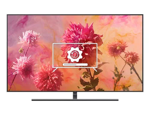 How to update Samsung QE75Q9FNATX TV software