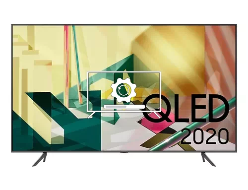 How to update Samsung QE85Q70TAT TV software