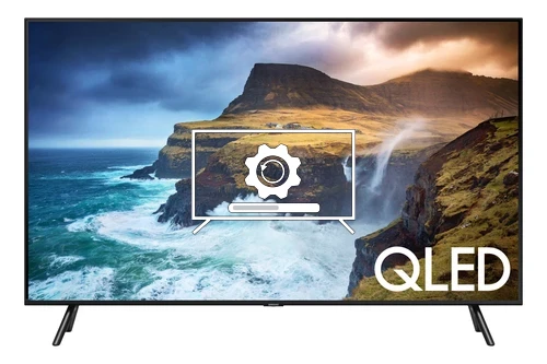 How to update Samsung QN49Q70RAFXZA TV software