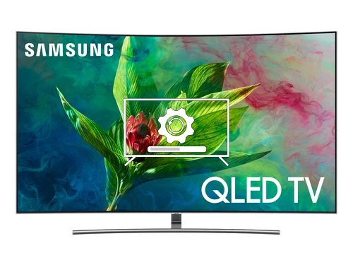 How to update Samsung QN55Q7CNAFXZA TV software