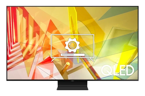 How to update Samsung QN55Q90T TV software