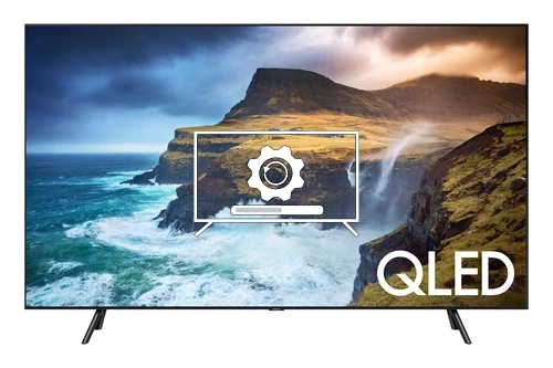 How to update Samsung QN65Q70RAFXZA TV software