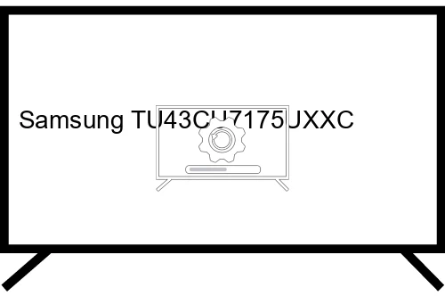 Mettre à jour le système d'exploitation Samsung TU43CU7175UXXC