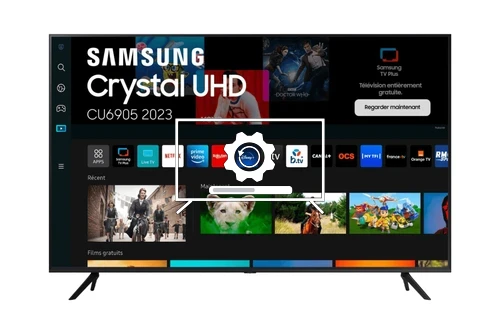 How to update Samsung TU50CU6905K TV software