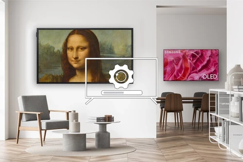 Mettre à jour le système d'exploitation Samsung TV OLED 4K e TV The Frame 4K - Home TV Pack