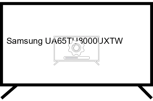 How to update Samsung UA65TU8000UXTW TV software