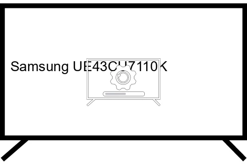 Update Samsung UE43CU7110K operating system