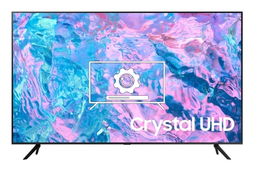 Mettre à jour le système d'exploitation Samsung UE43CU7192UXXH