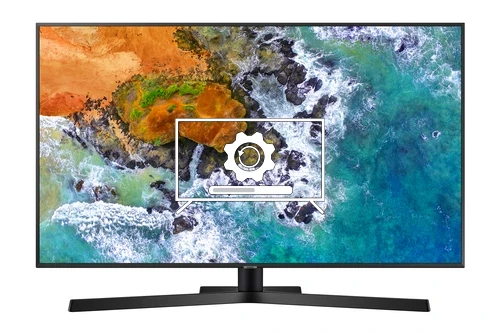 How to update Samsung UE43NU7400U TV software