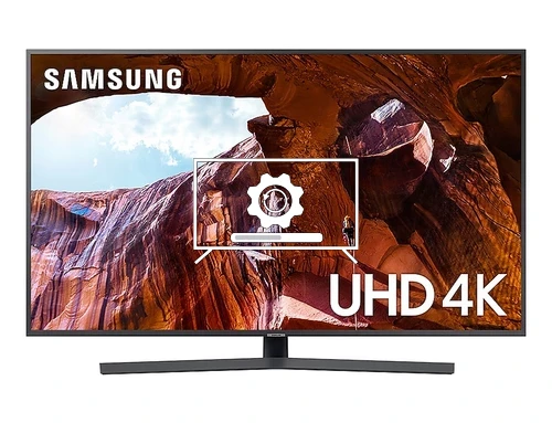 How to update Samsung UE43RU7400S TV software