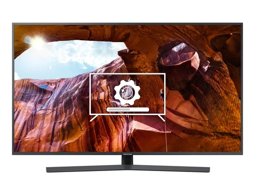 How to update Samsung UE43RU7400U TV software